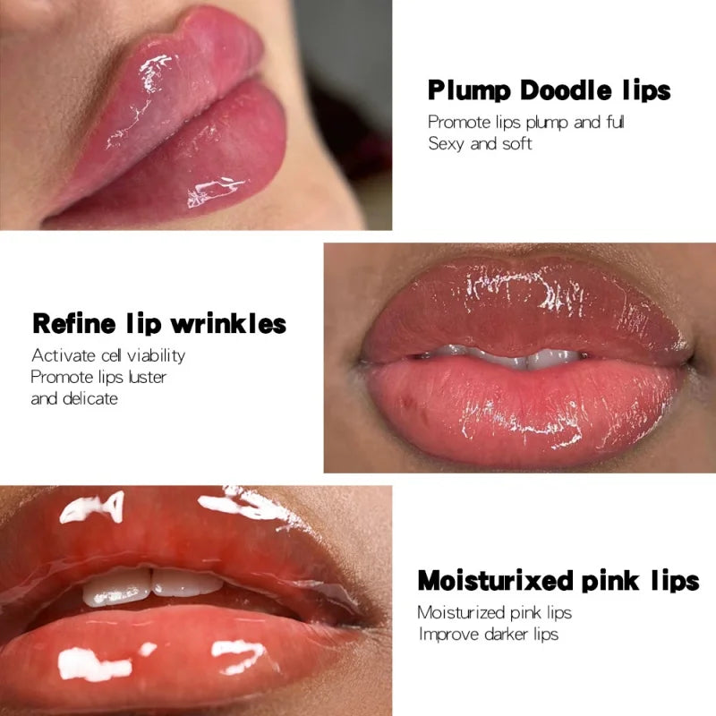 VERONNI 2-Piece Plumping & Moisturizing Lip Oil Set