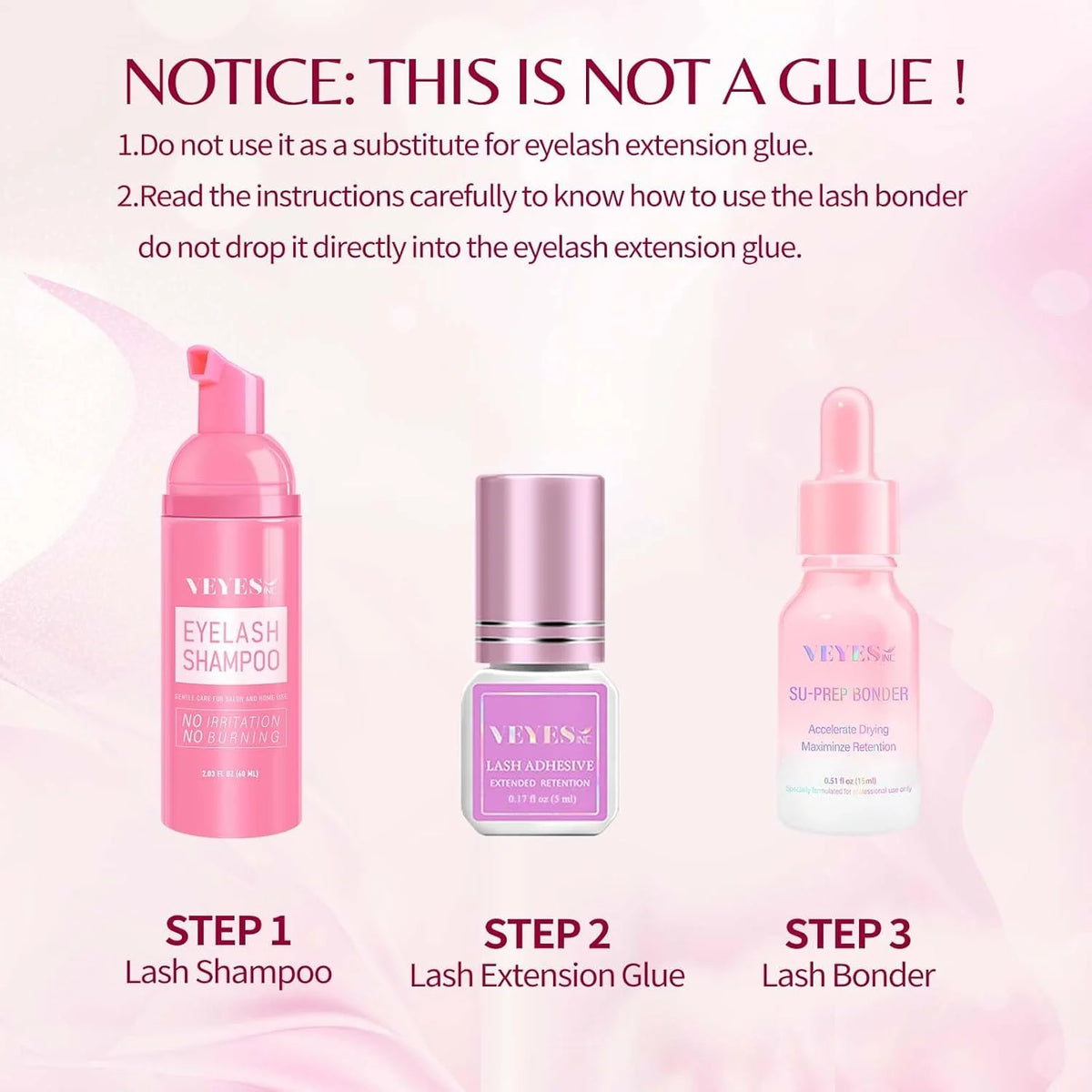 VEYES INC Super Bonder for Eyelash Extensions – 15ml