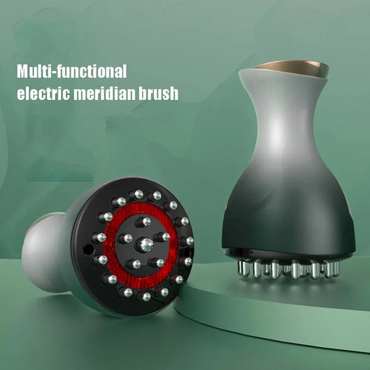 Jitesy Electric Neck & Body Massage Brush – 35 Levels