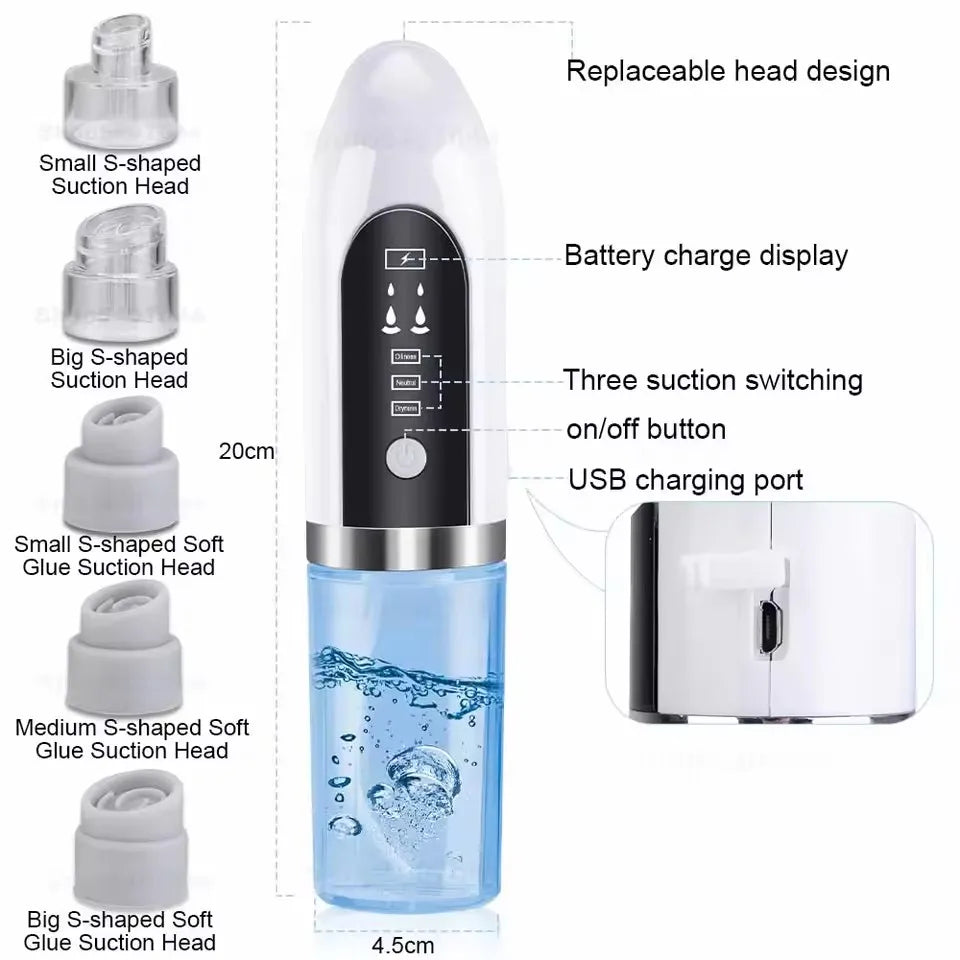 Electric Blackhead Remover & Pore Vacuum