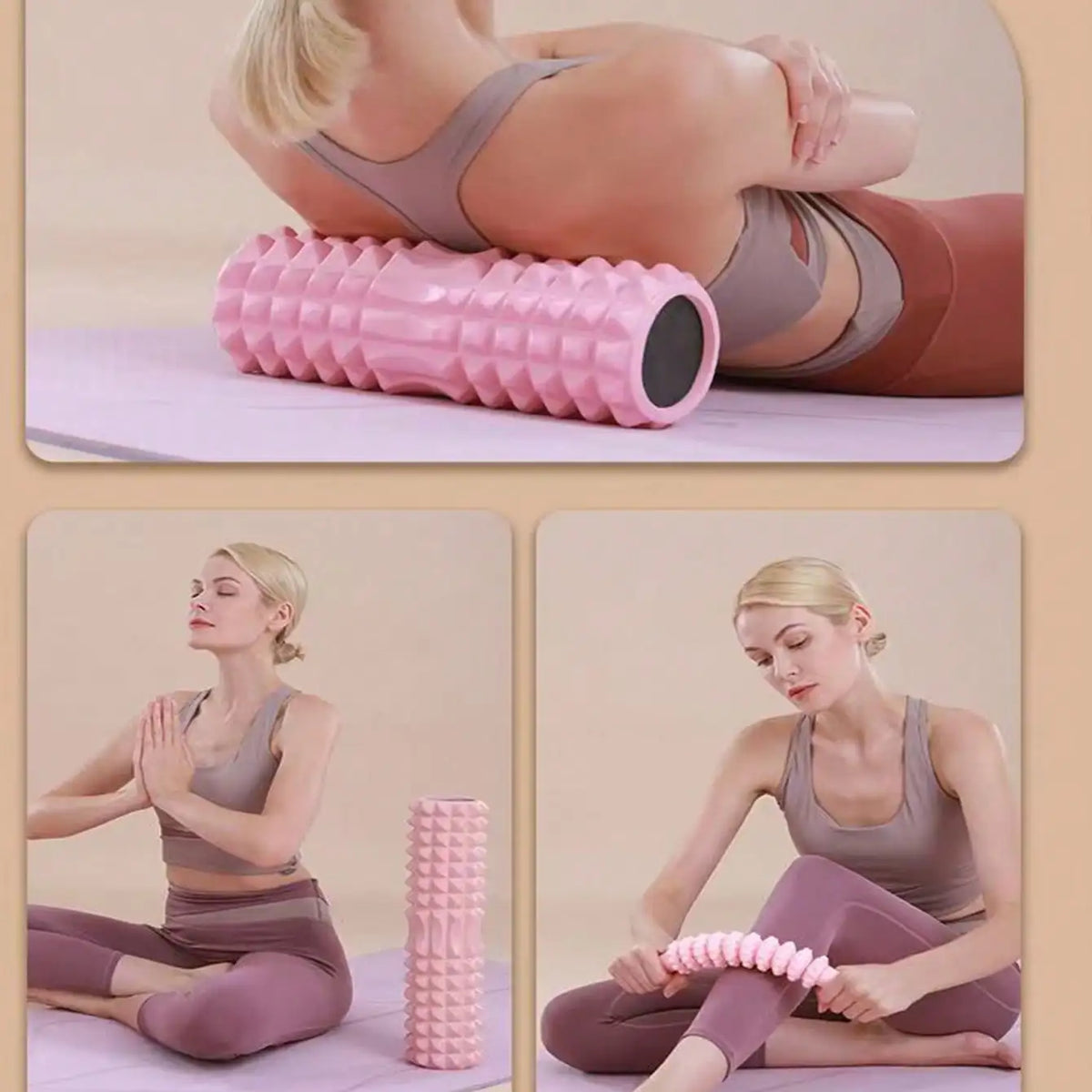 Foam Massage Roller – 45 × 13 cm