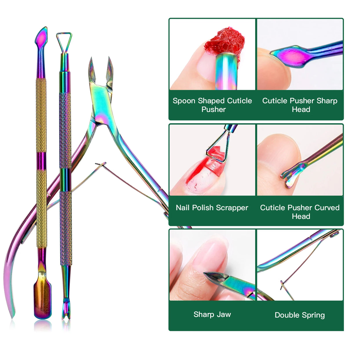 6-in-1 Cuticle Care Manicure & Pedicure Kit