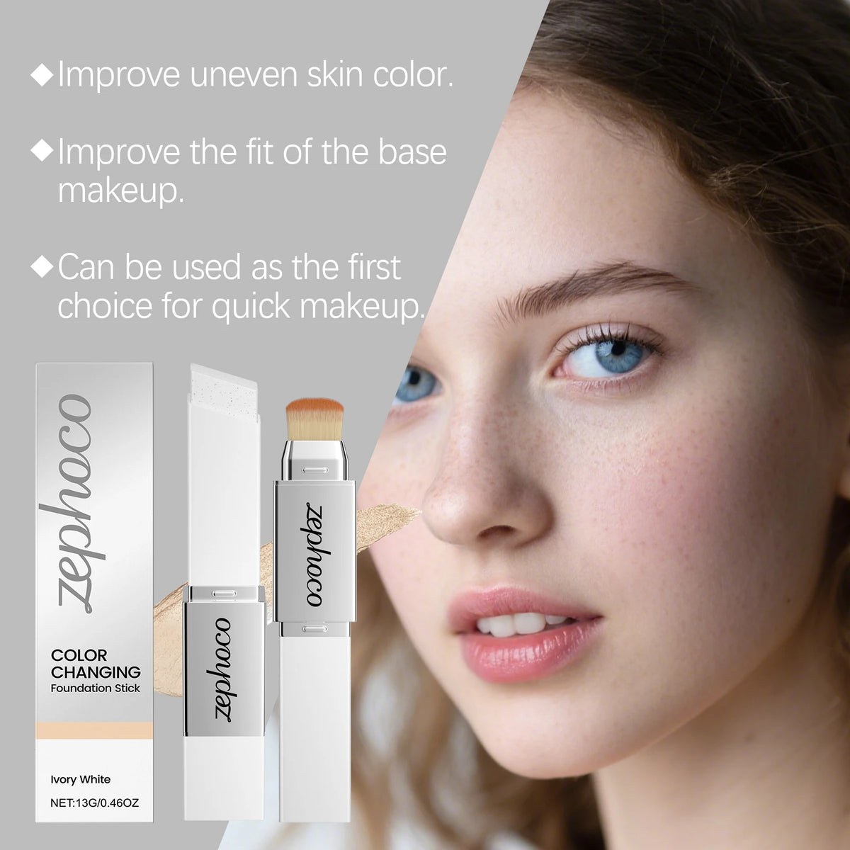 2-in-1 Color-Adjusting Foundation & Concealer Stick