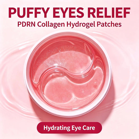 Korean PDRN Hydrogel Eye Masks with Collagen
