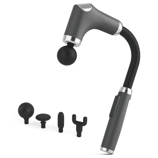 8-in-1 Long-Handle Massage Gun