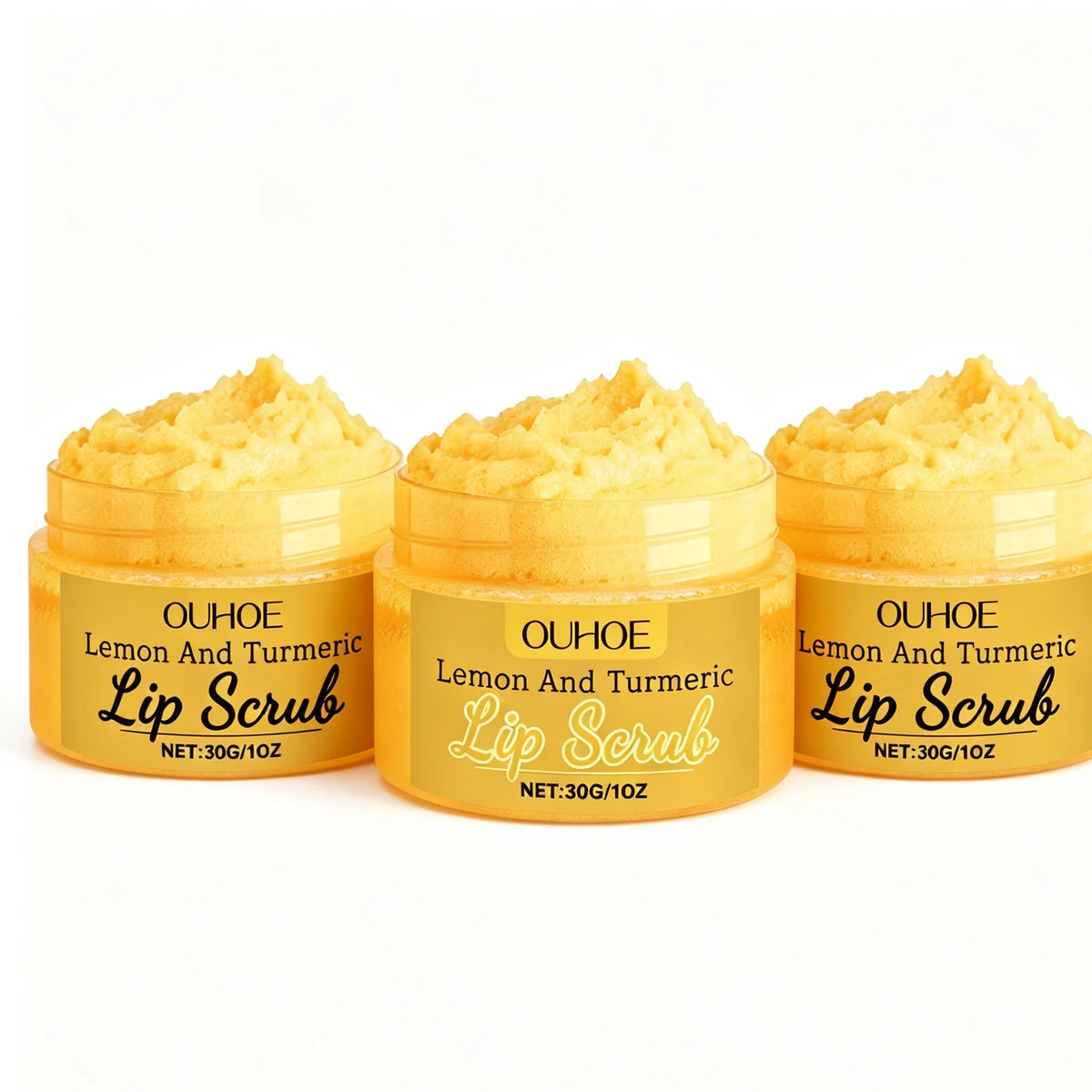 Turmeric Lemon Moisturizing Lip Scrub – 30g