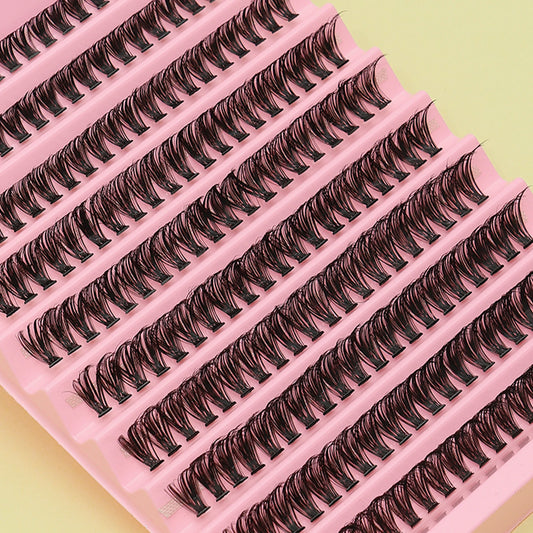 Ayrmilla Natural Cluster Lashes – 200 Clusters, 10–15 mm