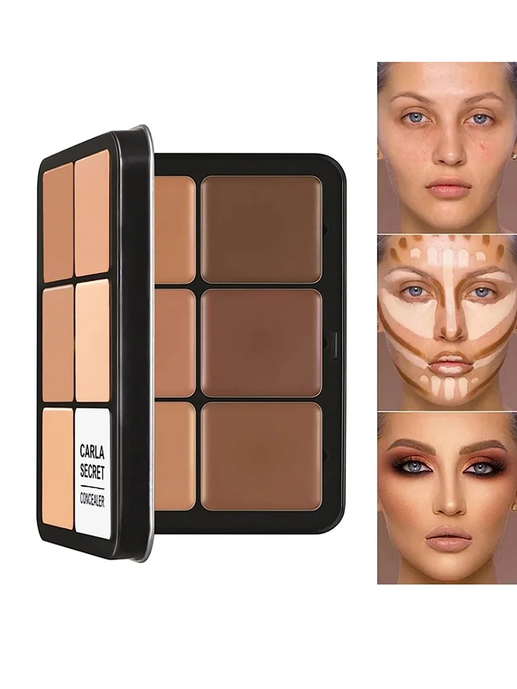 CARLA SECRET 12-Color Cream Concealer Palette