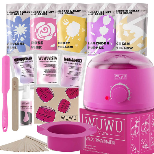 WUWUVISTA 23-Piece At-Home Waxing Kit