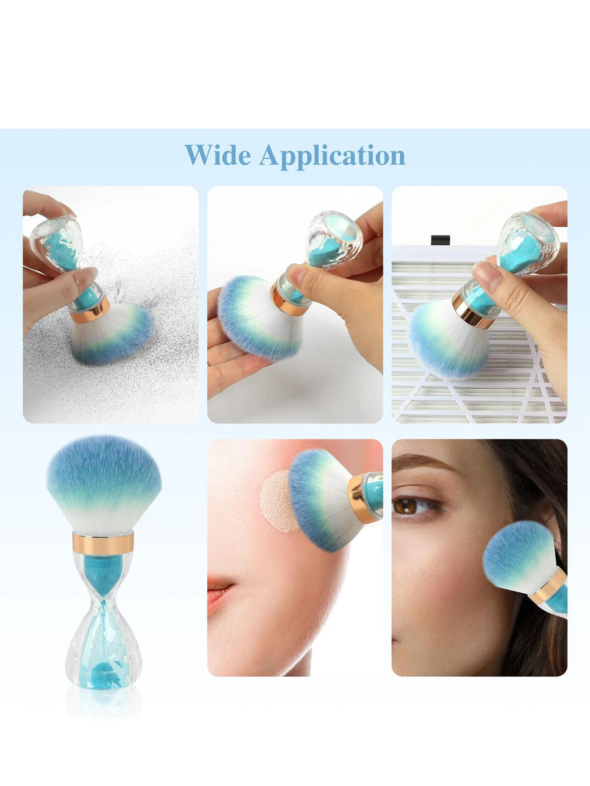 Nail Art Dust Cleaning Brush