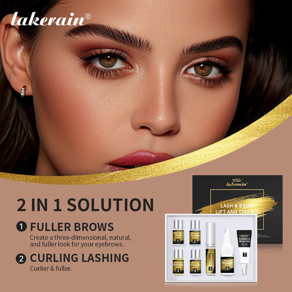 Lash Lift, Brow Lamination & Tint Kit