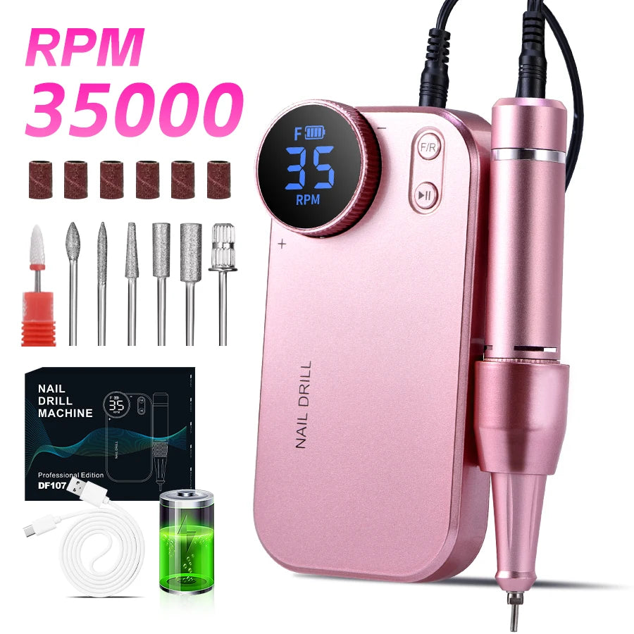 Cosprysmal Professional 35,000 RPM Electric Nail Drill