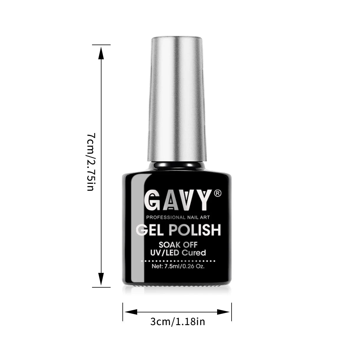 6-Piece Neutral Tone Gel Nail Polish Set