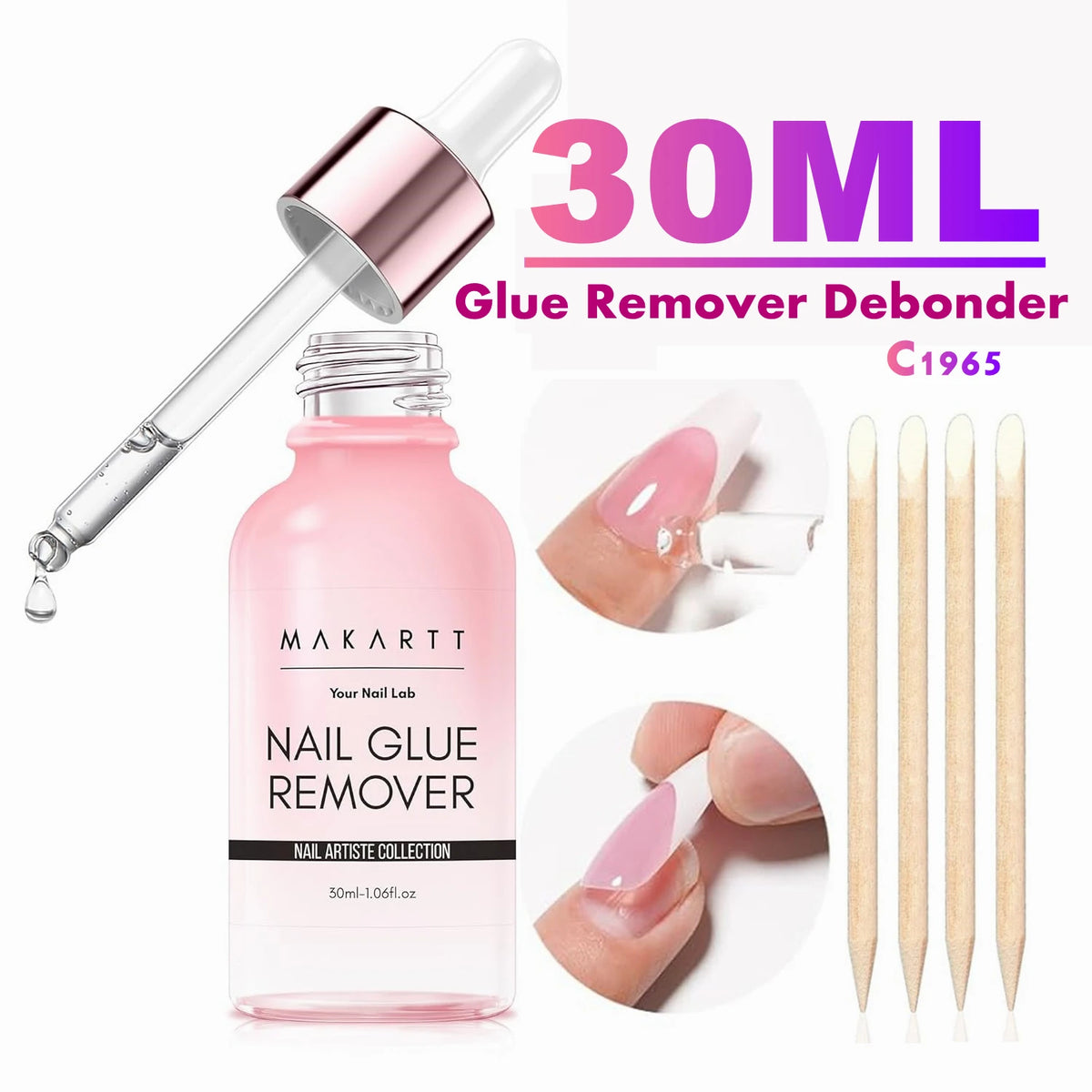Makartt Nail Glue for Press-On & Acrylic Nails – 2g