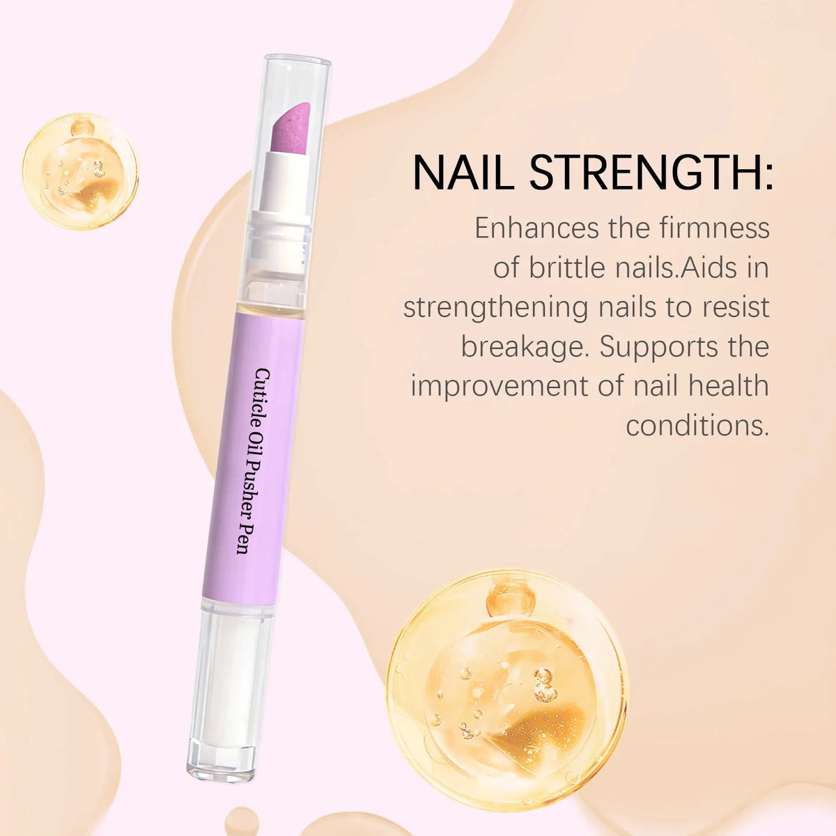 KTS 2-in-1 Cuticle Oil & Pusher Pen