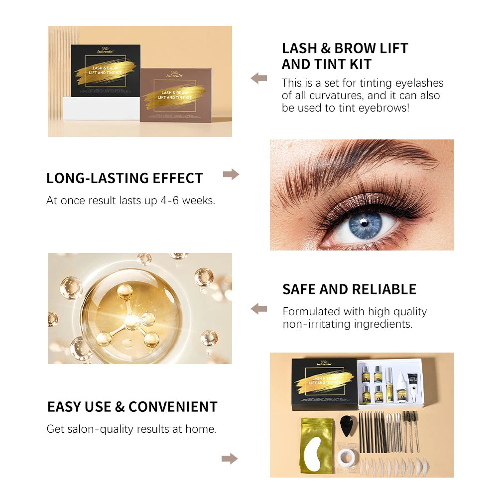 Lash Lift, Brow Lamination & Tint Kit