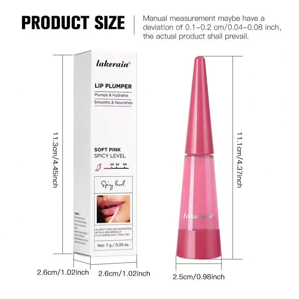 Lakerain Lip Plumper Moisturizing Gloss – 7g