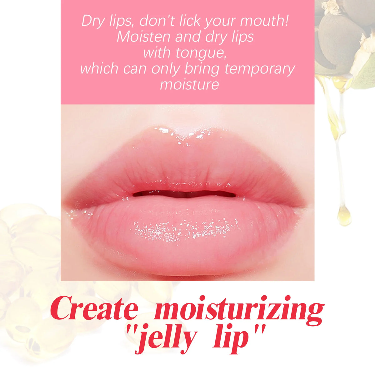 Strawberry Jelly Overnight Lip Mask – 20g