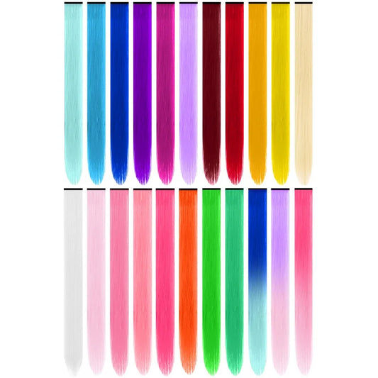 Wigundle 22-Inch Color Highlight Clip-In Hair Extension