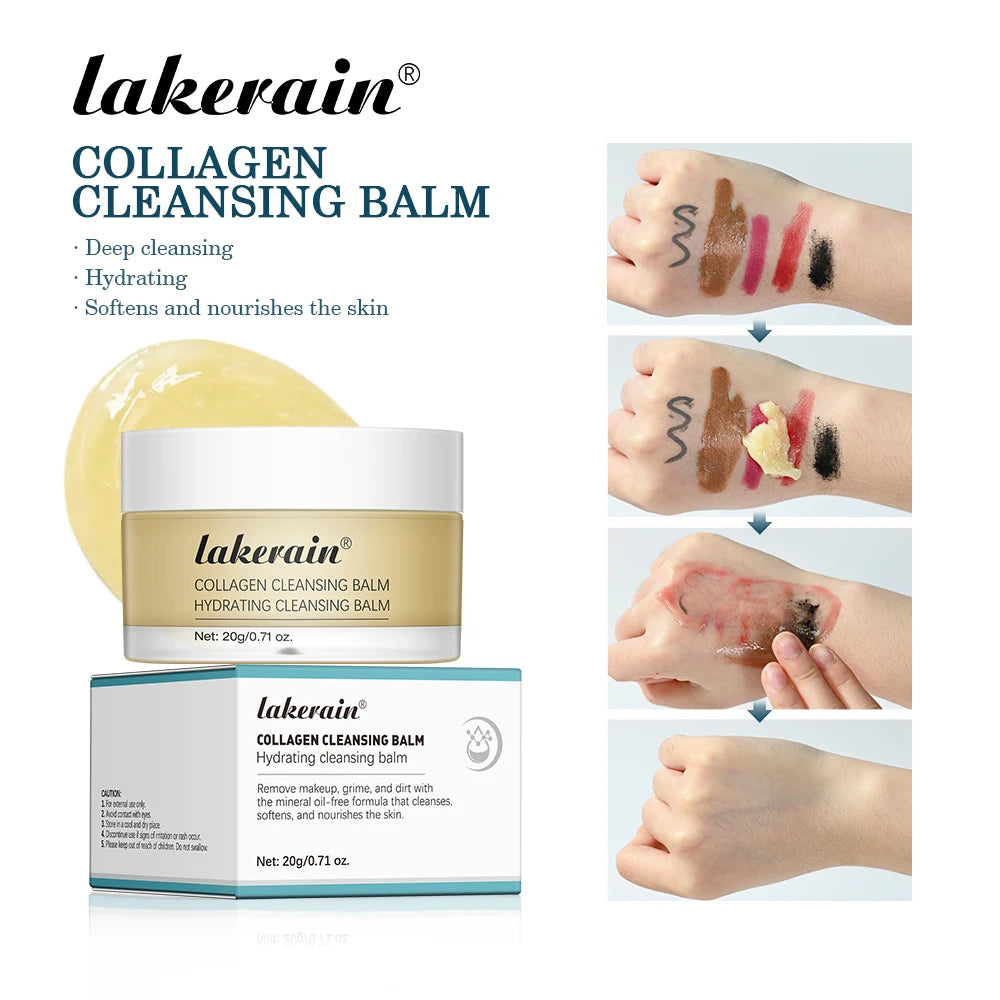Lakerain Collagen Cleansing Balm & Makeup Remover