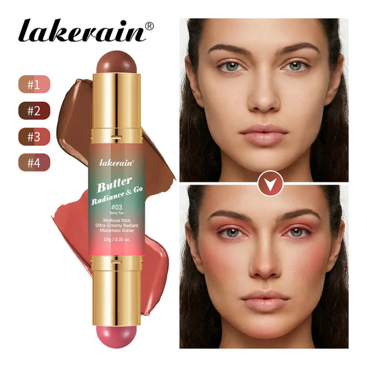 Lakerain Butter Radiance & Go Dual-Ended Multi-Use Makeup Stick