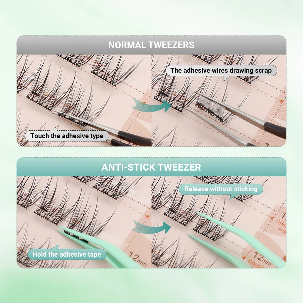 Non-Stick Coated Stainless Steel Lash Tweezer