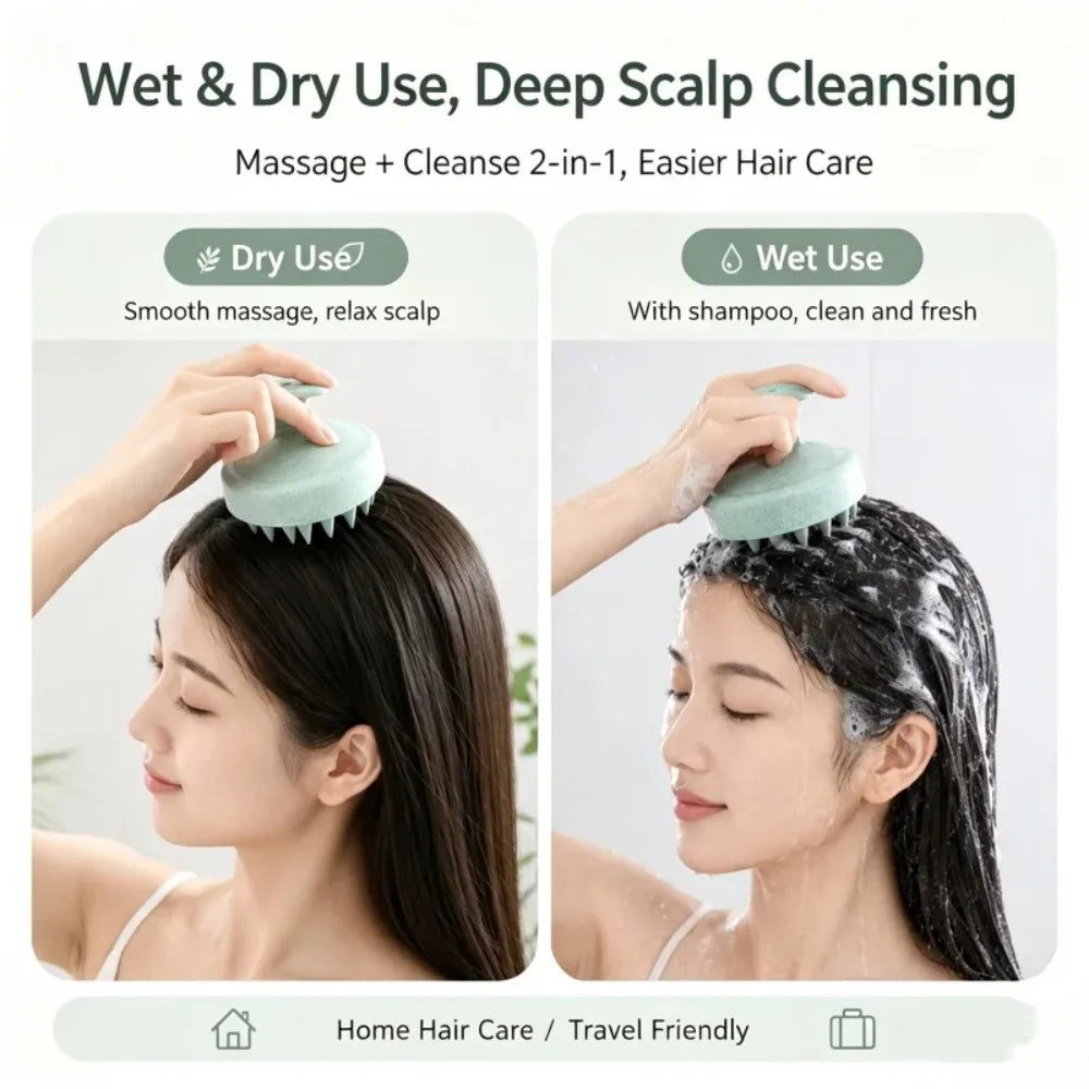 Silicone Scalp Massage Brush