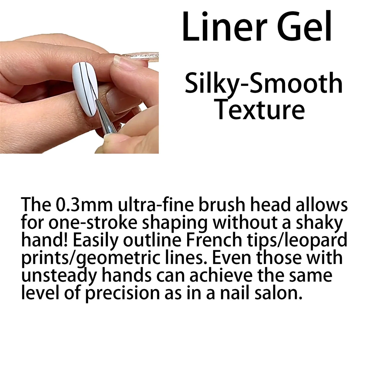 12-Color Gel Liner Nail Art Polish Kit