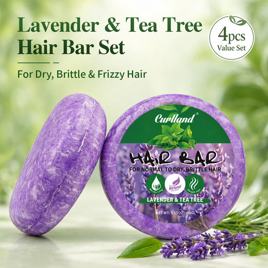Goiple Curlland Lavender & Tea Tree Shampoo Bar Set