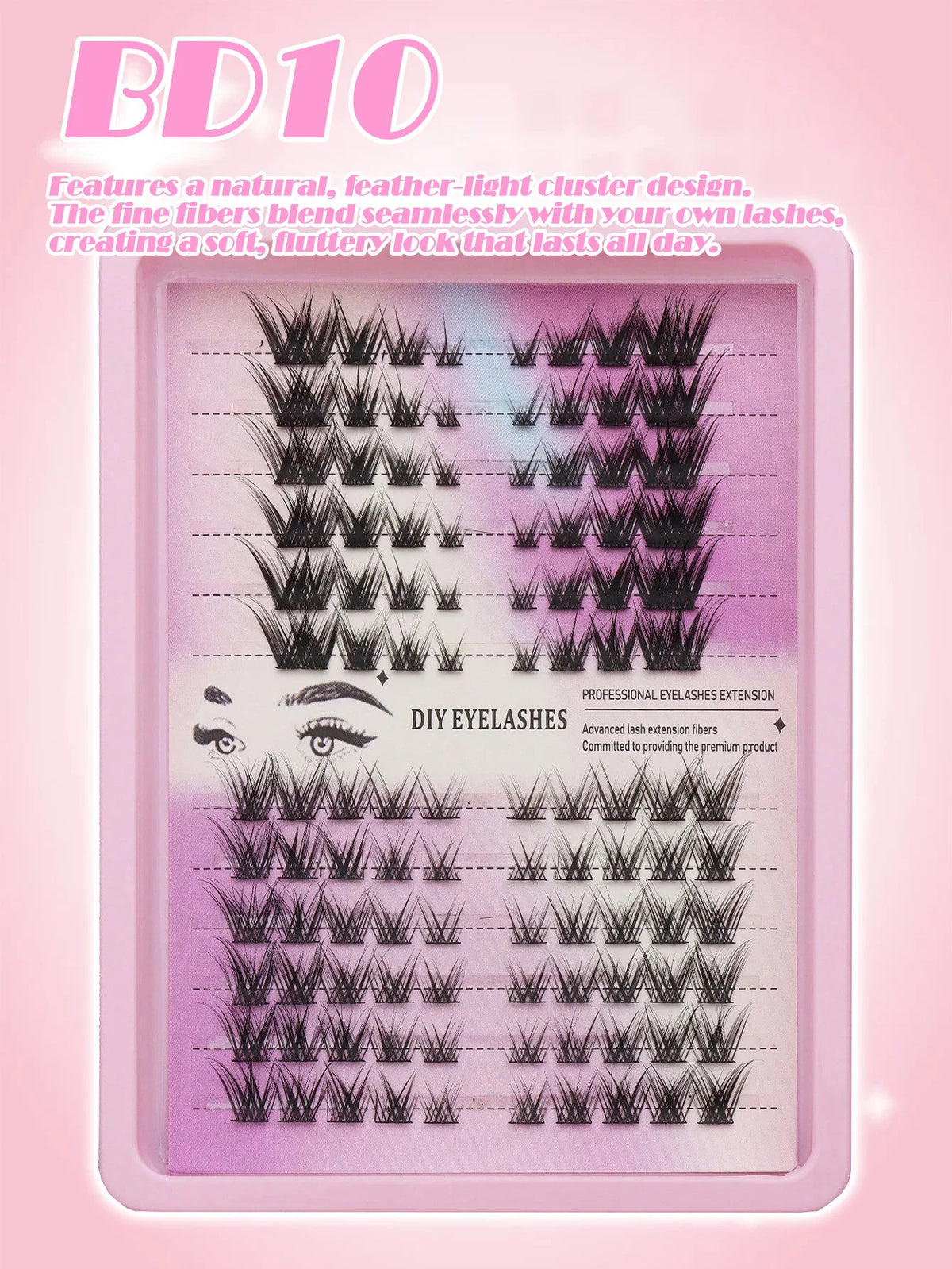 Ayrmilla Wispy Fluffy DIY Cluster Lashes – Mixed Lengths