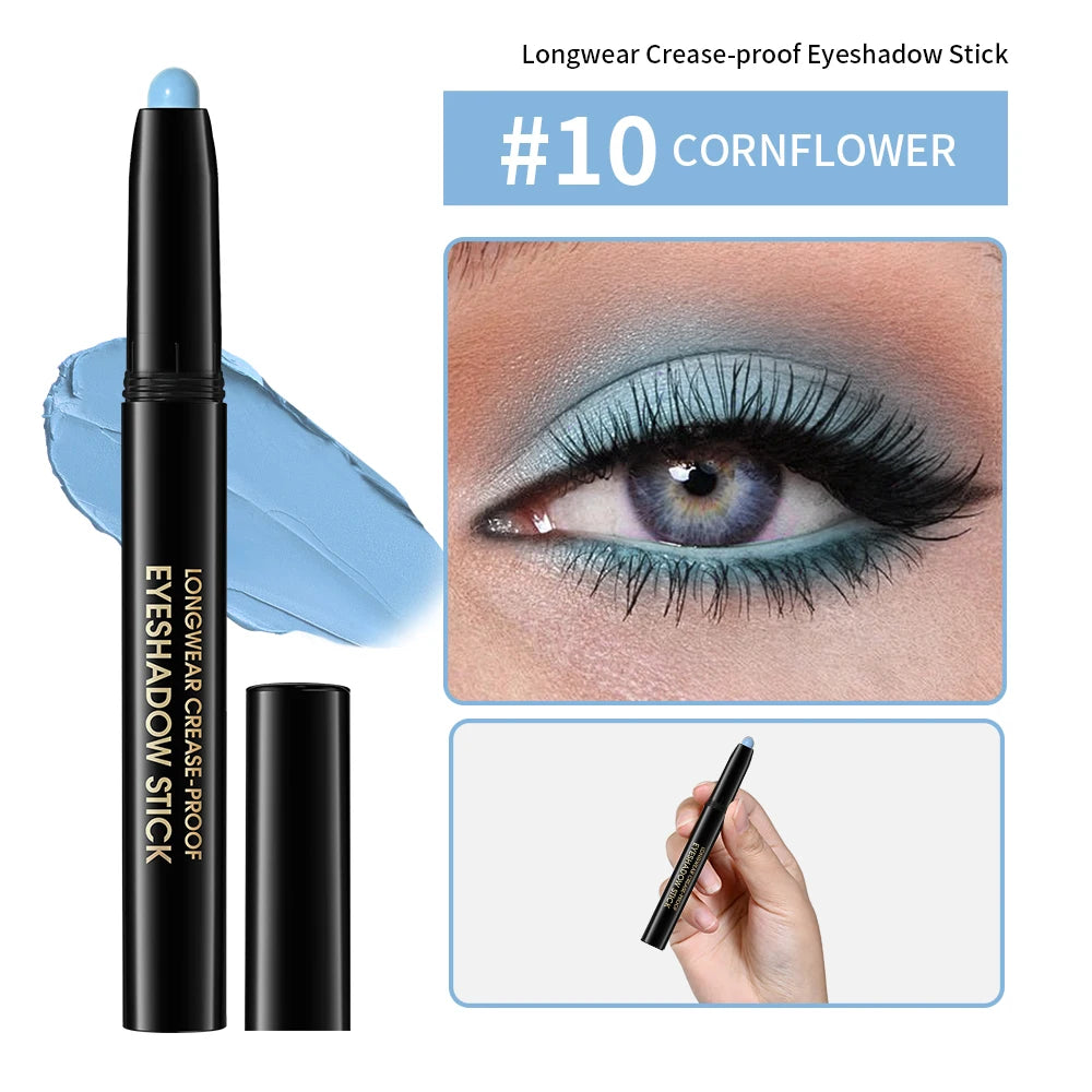 Lakerain Long-Wear Cream Eyeshadow Stick – 8 Shades