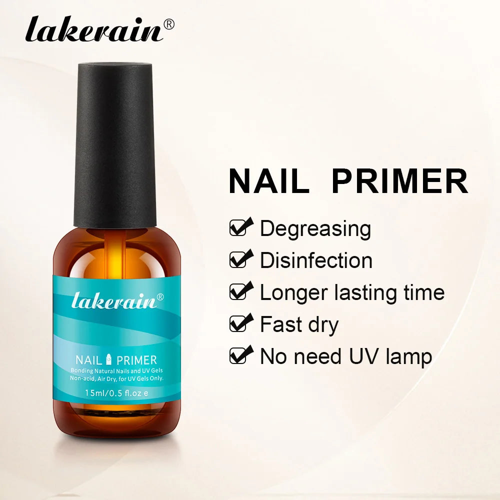 Nail Prep Dehydrator & Acid-Free Primer Set – 2 Pieces