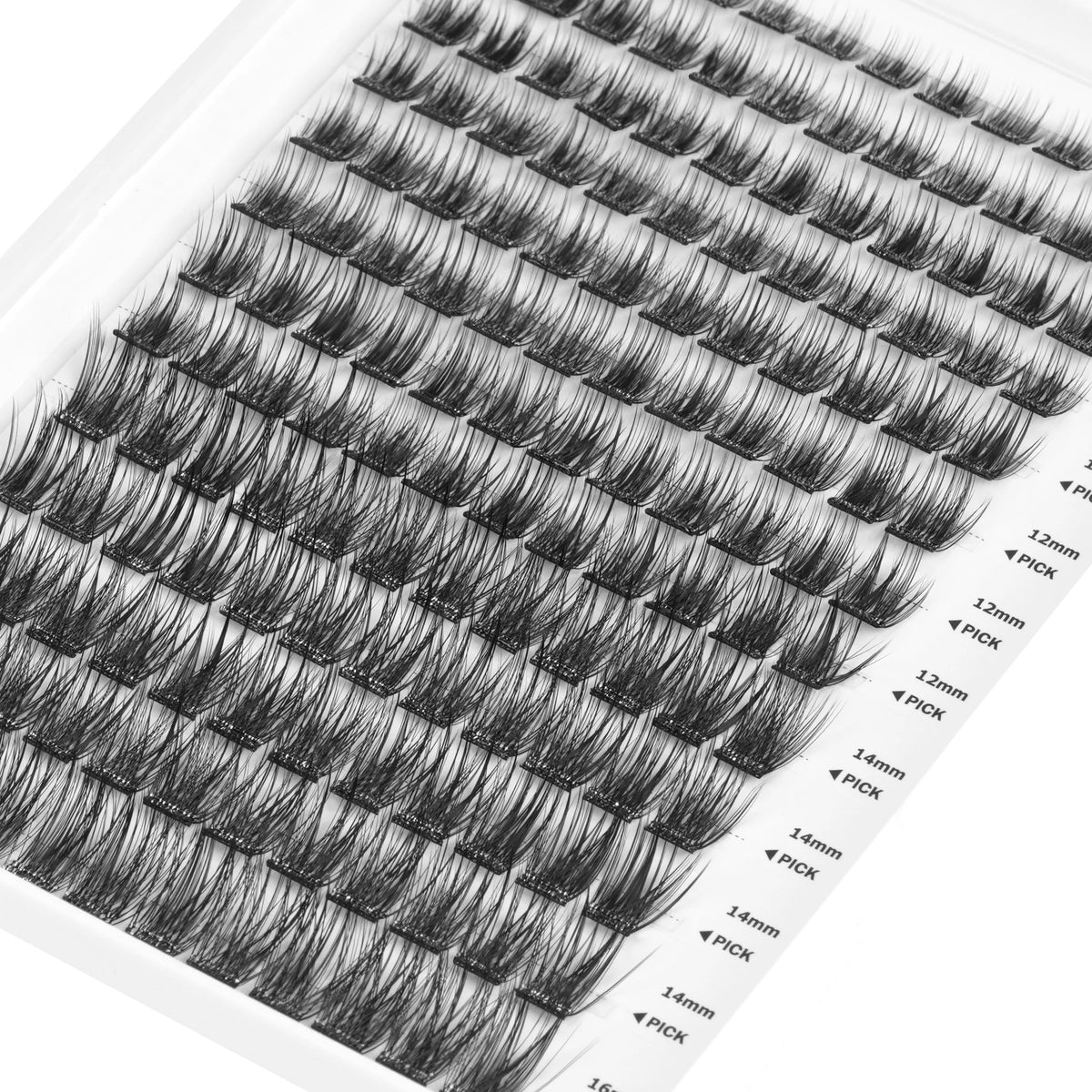 WONSIS Fluffy Self-Adhesive Lash Clusters – 156 Clusters