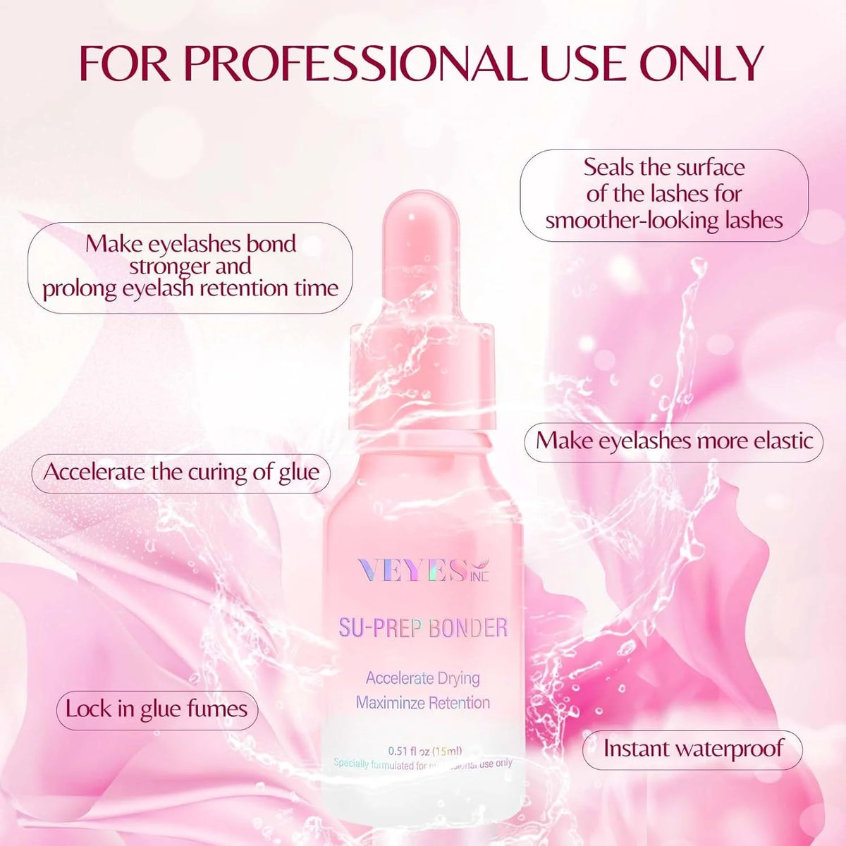 VEYES INC Super Bonder for Eyelash Extensions – 15ml