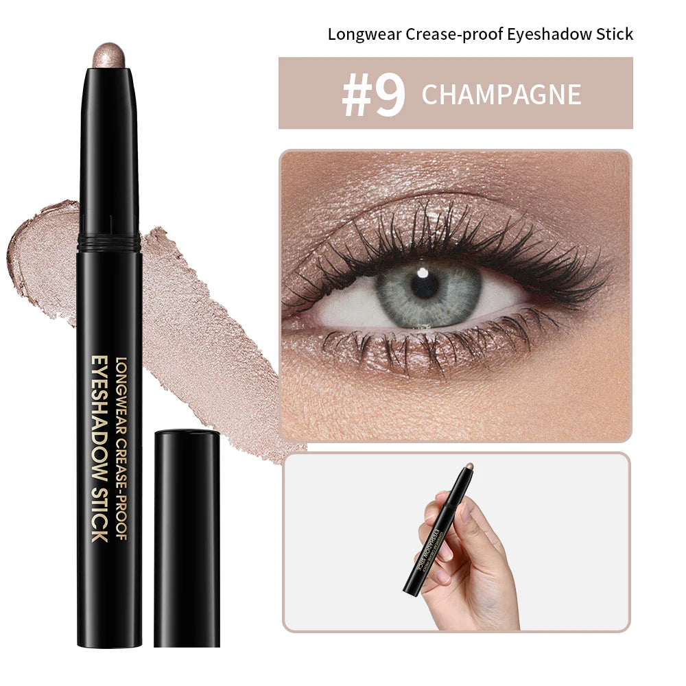 Lakerain Long-Wear Cream Eyeshadow Stick – 8 Shades