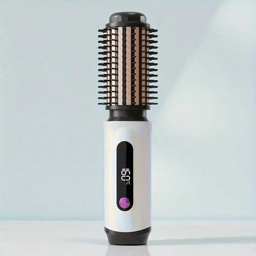 1.5-Inch Cordless Travel Curling Iron & Styling Comb