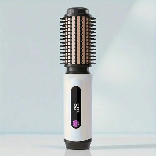 1.5-Inch Cordless Travel Curling Iron & Styling Comb