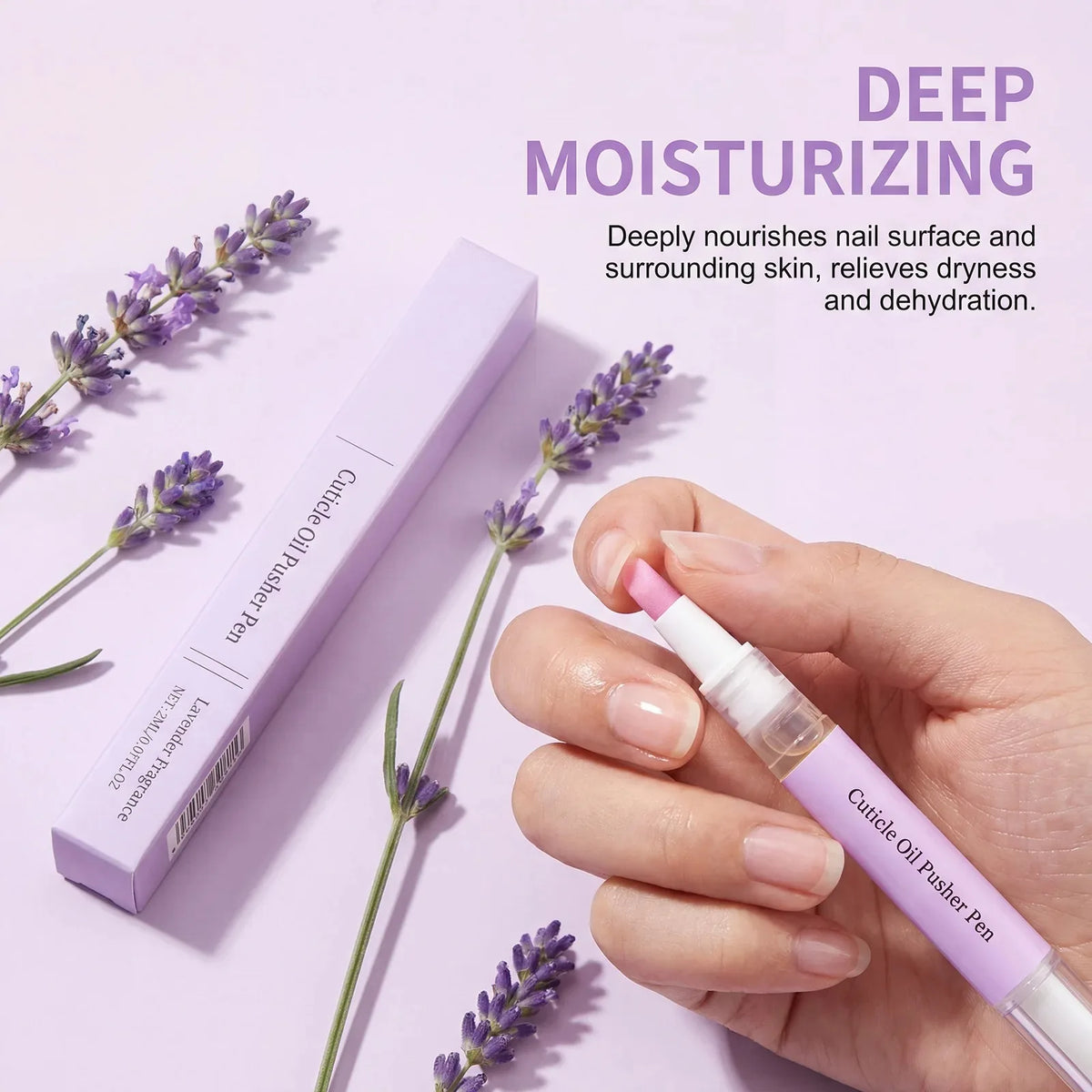 KTS 2-in-1 Cuticle Oil & Pusher Pen