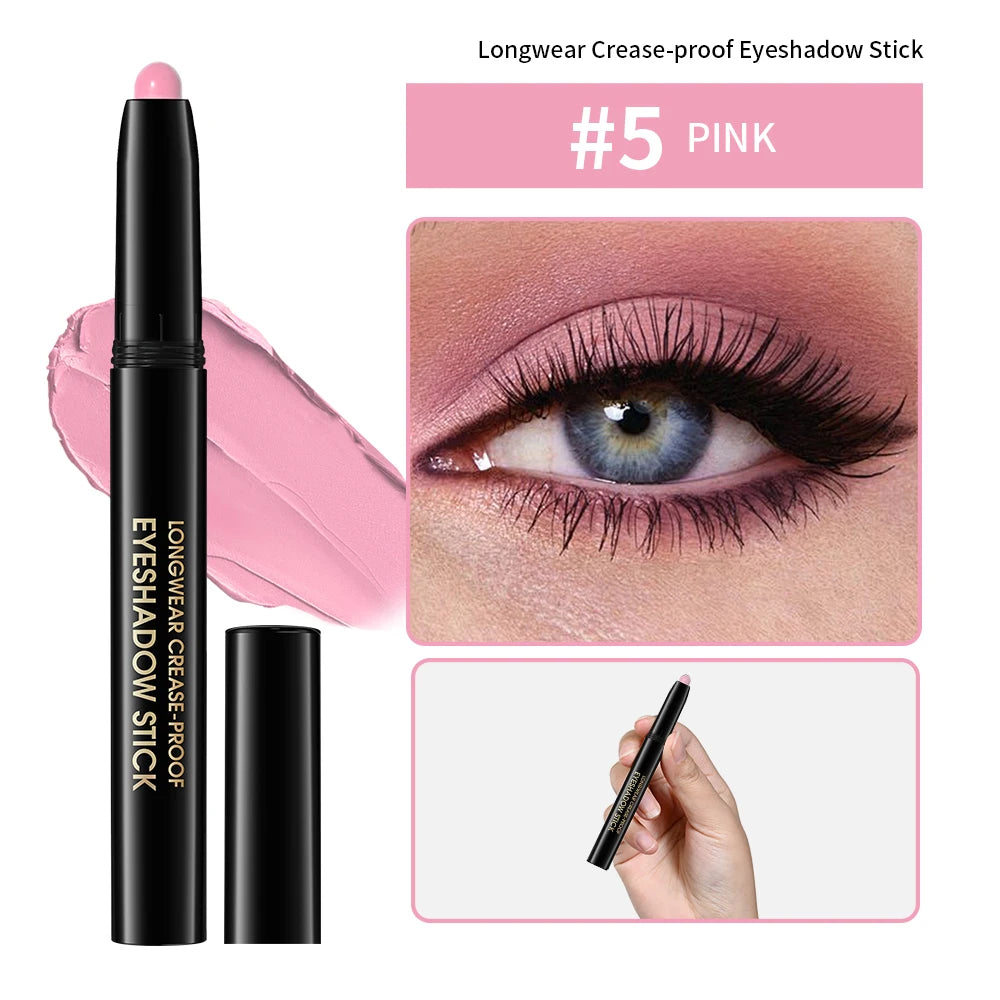 Lakerain Long-Wear Cream Eyeshadow Stick – 8 Shades
