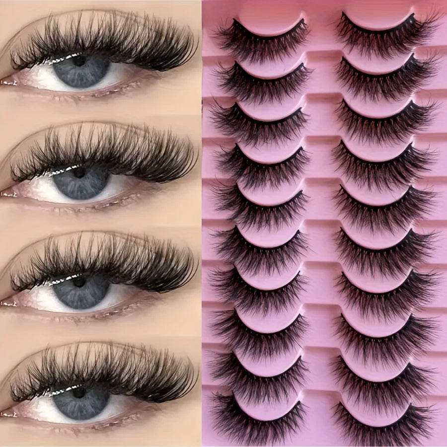 JUJU Dream 3D Fluffy Wispy Strip Lashes