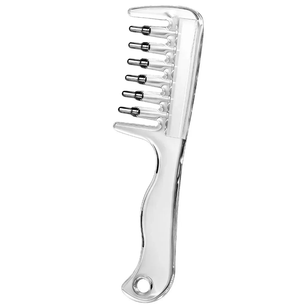 Scalp Oil Applicator Massage Comb with Built-In Reservoir