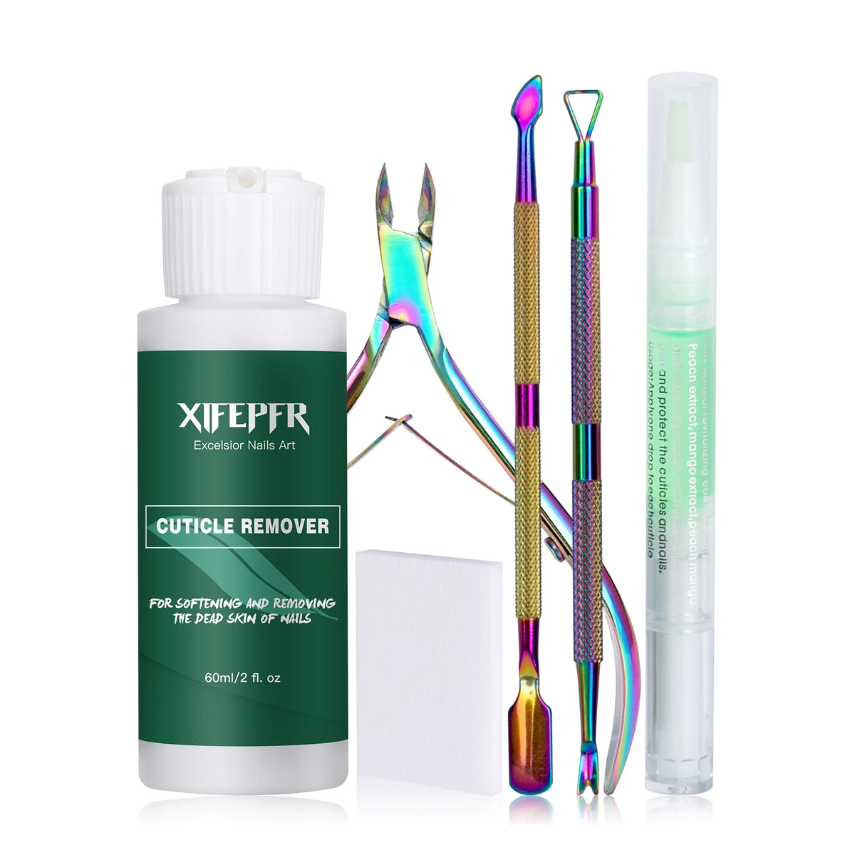 6-in-1 Cuticle Care Manicure & Pedicure Kit