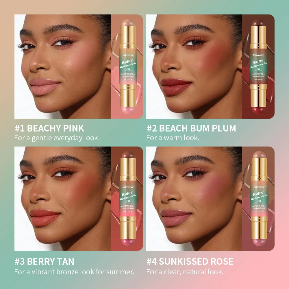 Lakerain Butter Radiance & Go Dual-Ended Multi-Use Makeup Stick
