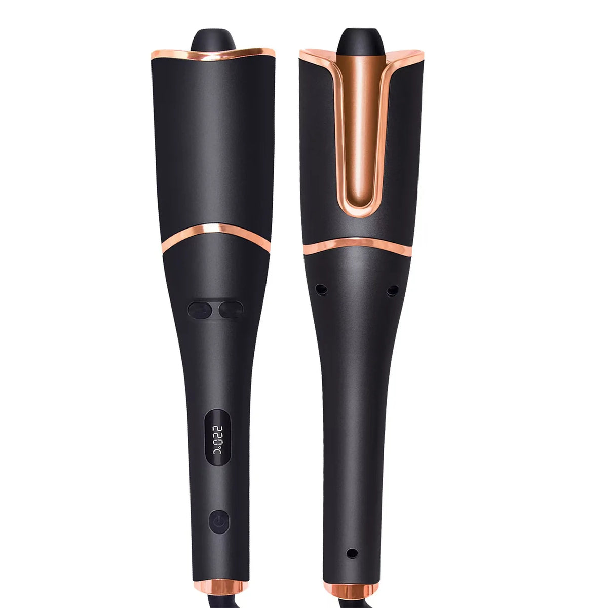 Automatic Ceramic Hair Curler with Digital Temperature Control