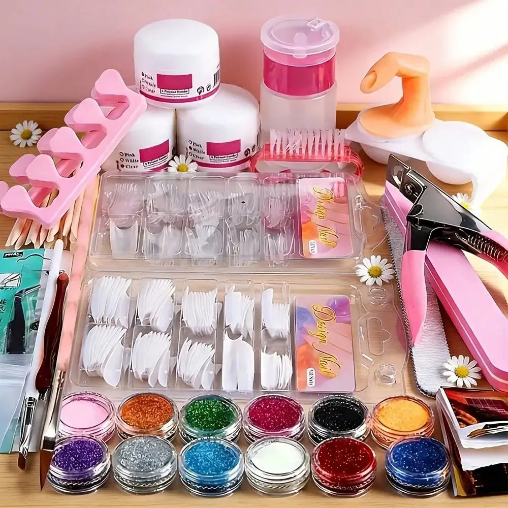 23-in-1 Acrylic Nail Kit for Beginners