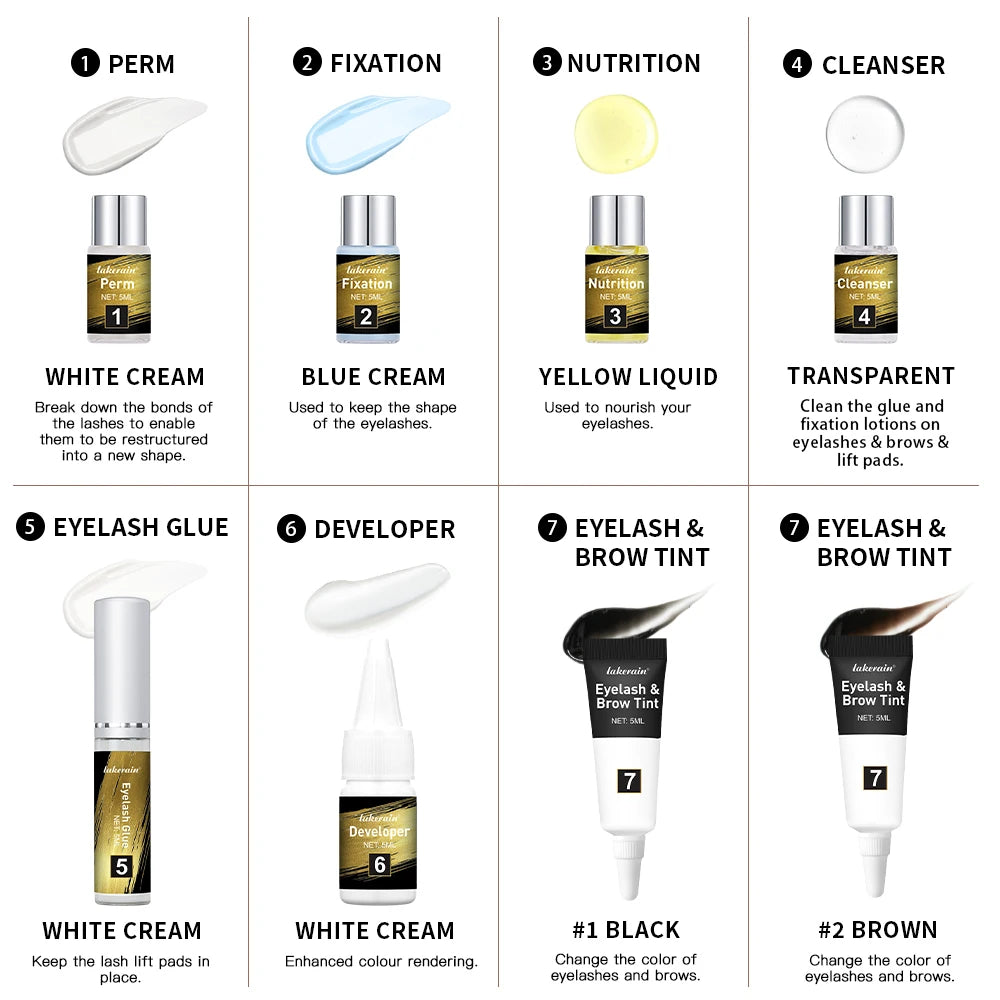 Lash Lift, Brow Lamination & Tint Kit