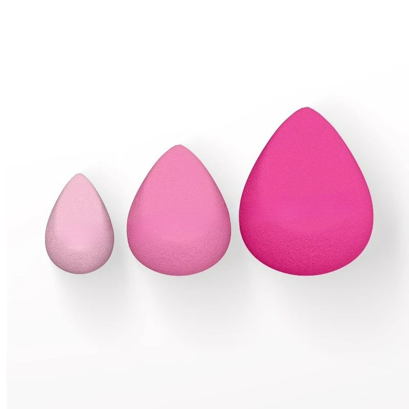 3-Piece Makeup Sponge Wedge Set