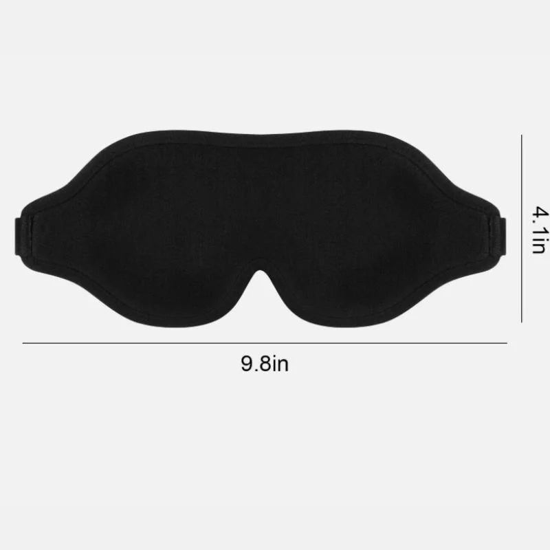 3D Light-Blocking Padded Sleep Mask