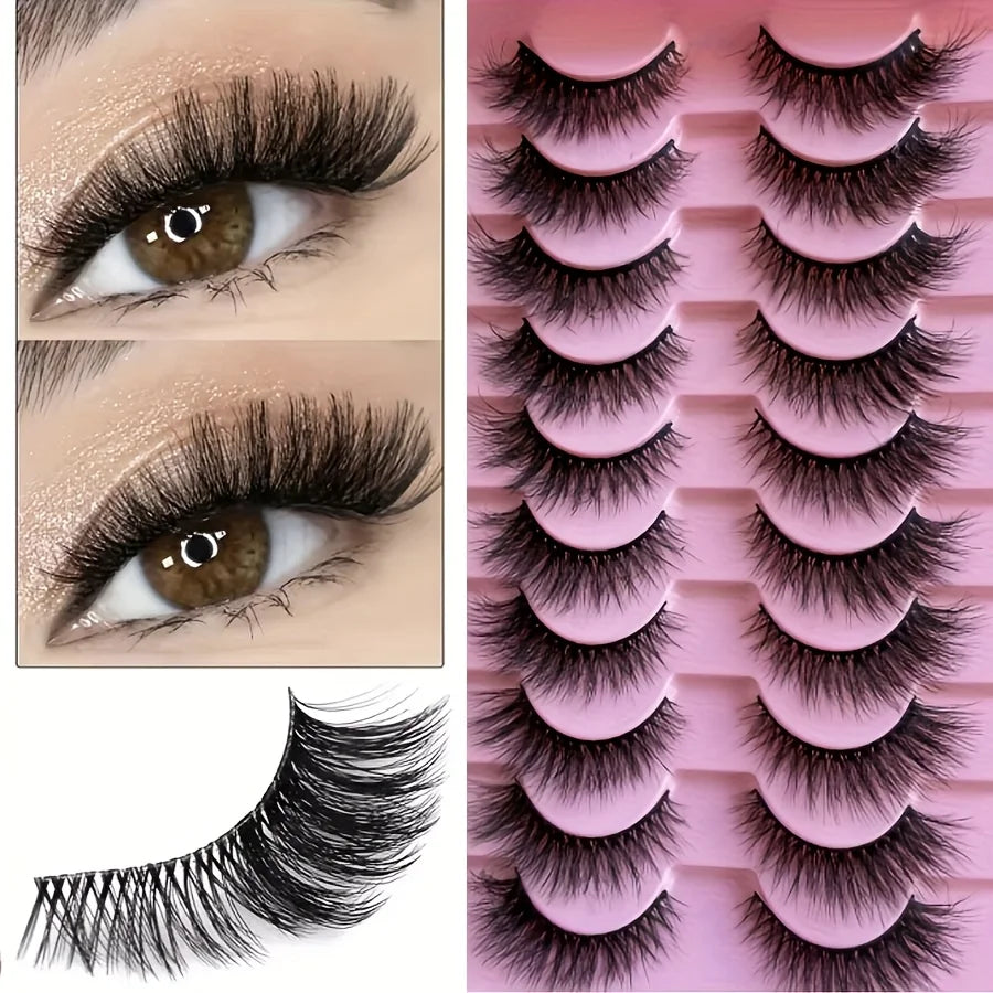 JUJU Dream 3D Fluffy Wispy Strip Lashes