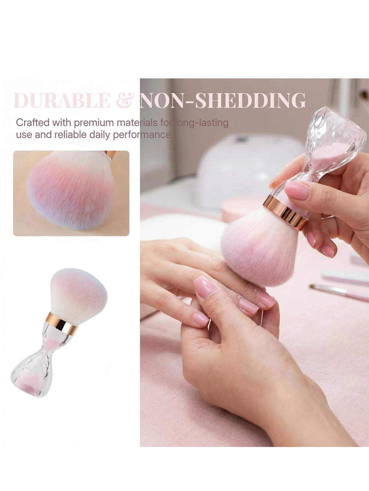 Nail Art Dust Cleaning Brush